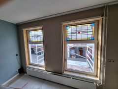 Kozijnen met glas in lood